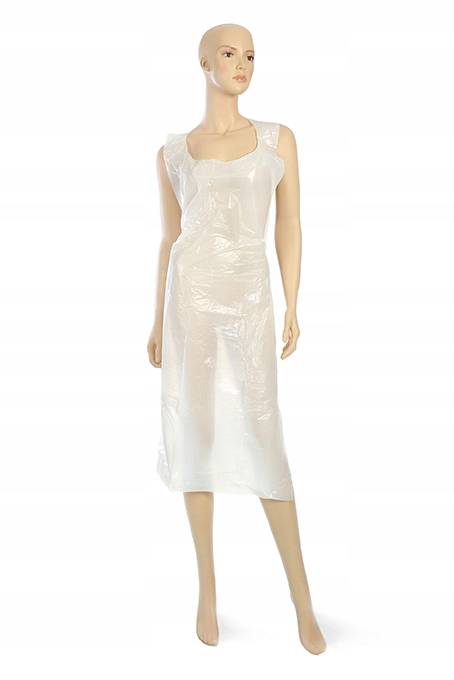 

Fartuch foliowy jednorazowy ochronny Ldpe 50 szt.