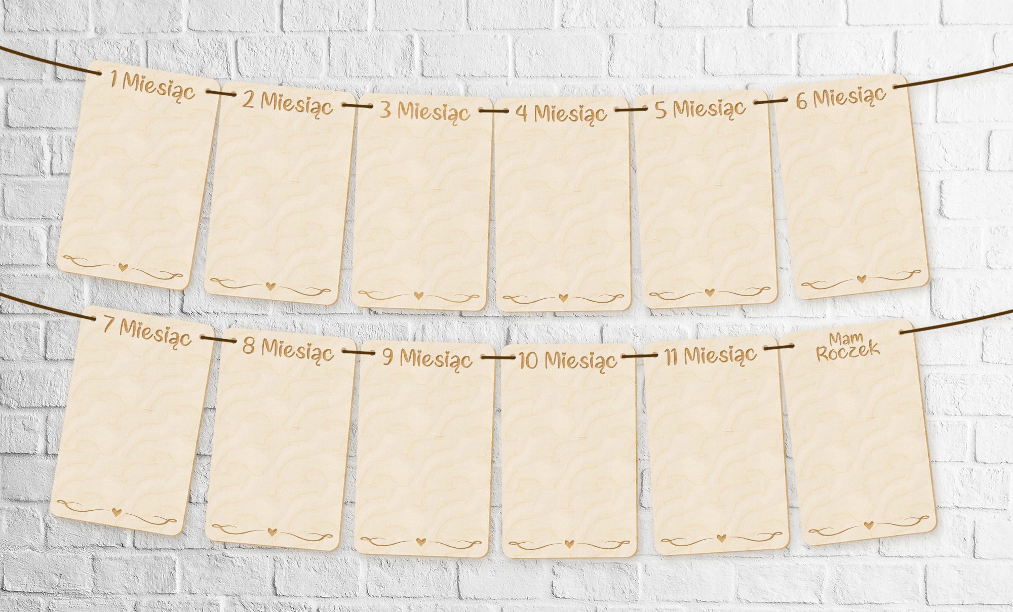 GIRLANDA NA ROCZEK RAMKA DO ZDJĘĆ NA ROCZEK Długość (cm) 40