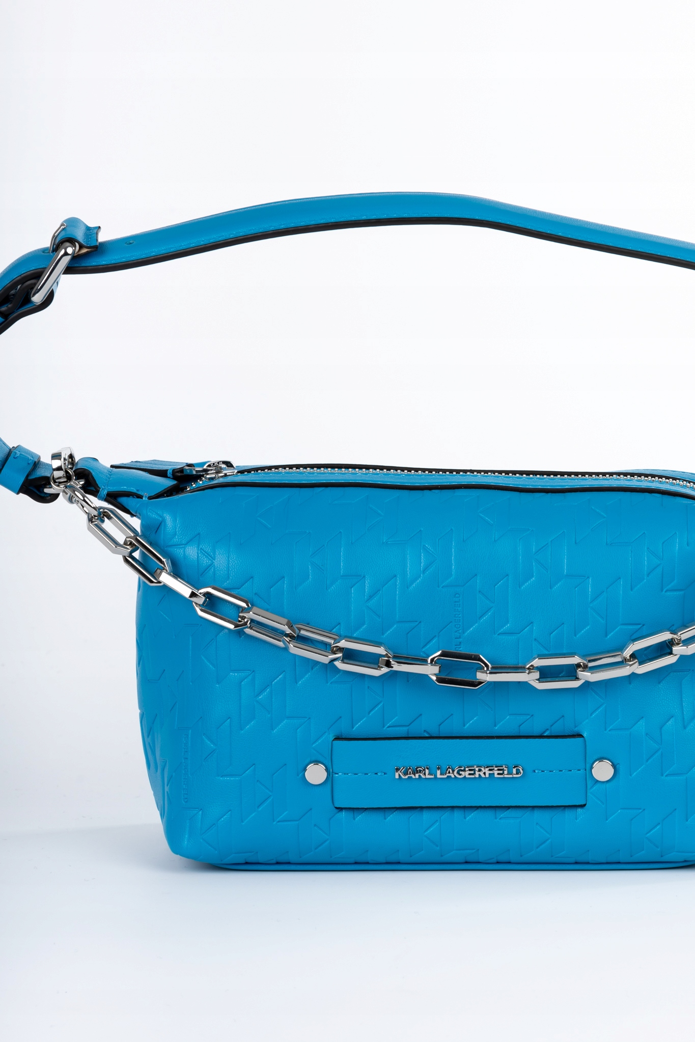 Niebieska Torebka na Ramię Karl Lagerfeld One Size Materiał dominujący inny