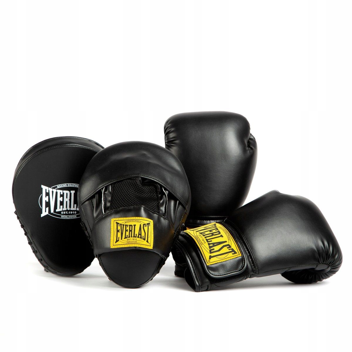Everlast Boxerský set – rukavice a trenérské tlapky