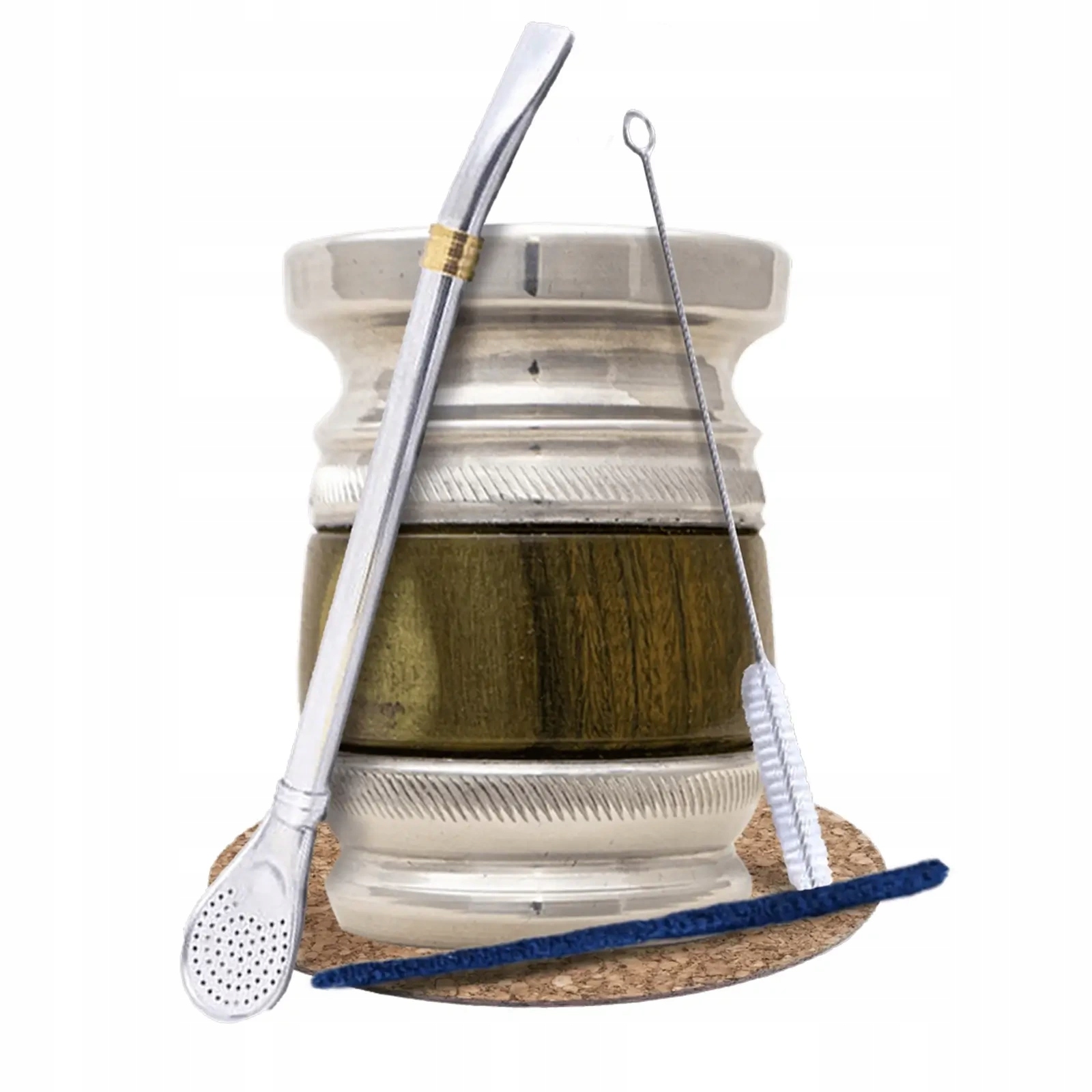 Zestaw akcesoriów do Yerba Mate Palo Santo Bombilla