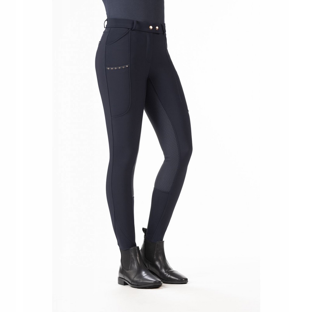 Hkm, Bryczesy zima Rosegold Glamour 36 BL/rosegold