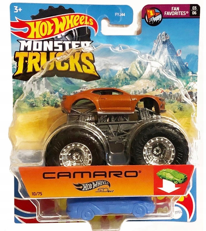 

Hot Wheels Camaro Truck Samochód Monster Trucks