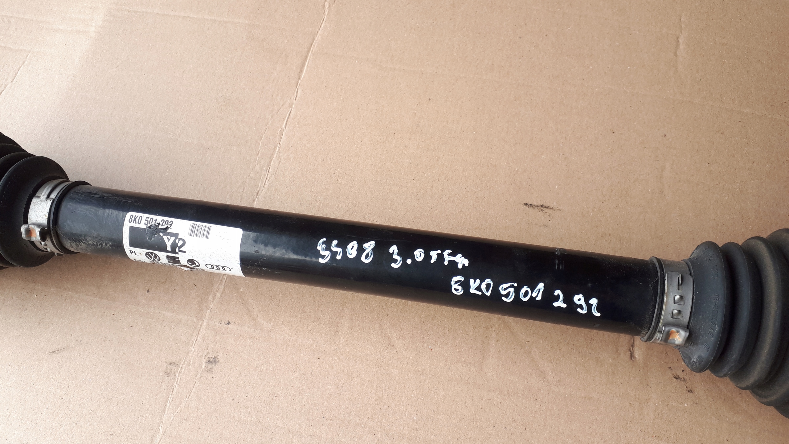 S4 B8 LIFT semi-axis left right rear part rear 3.0 TFSI S5
