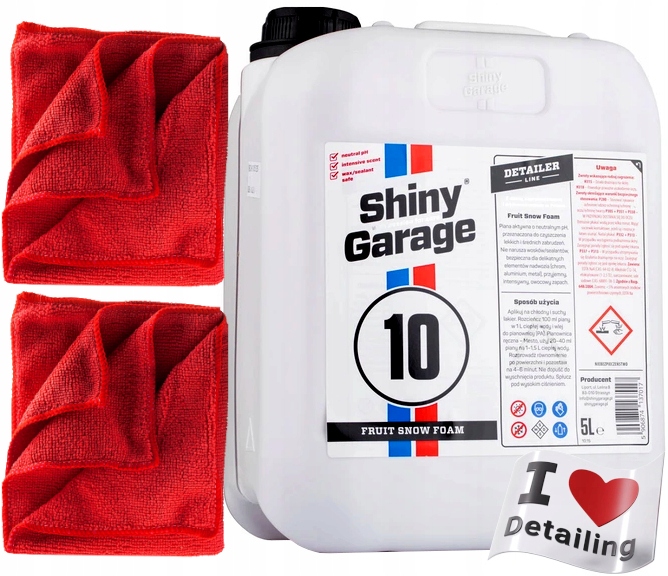 

Shiny Garage Fruit Snow Foam Piana Aktywna 5L