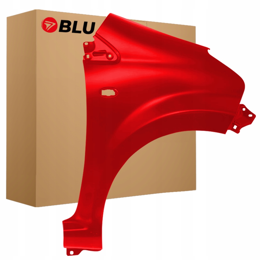 Blu Blatník Toyota Aygo I 3P0 pravý červený 05-14 přední pozink AbsolutRot