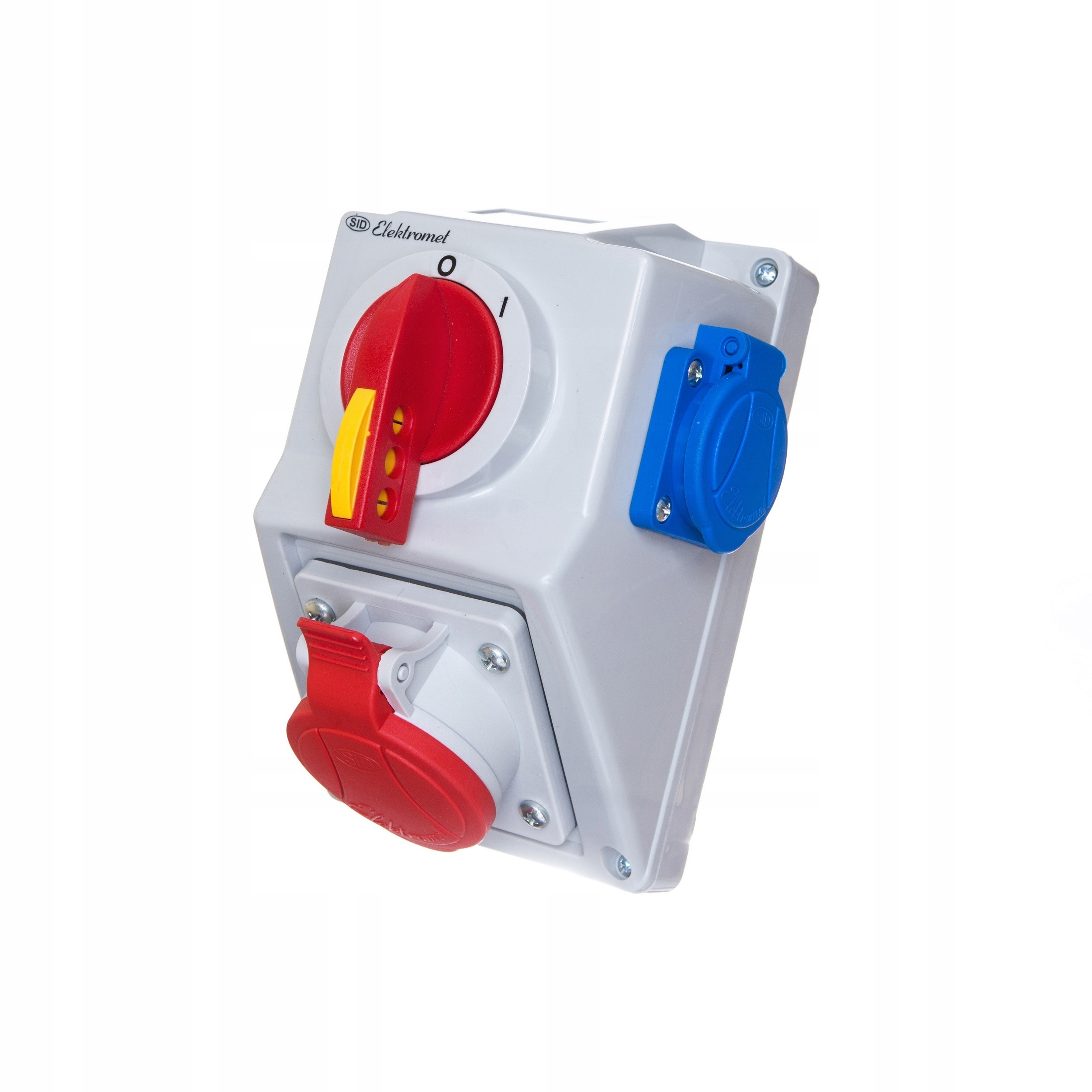 Zestaw Zasilający 16A 0-1 1XGN 16A 5P 1XGN 2P+Z IP54 Elektromet C16-18.1N