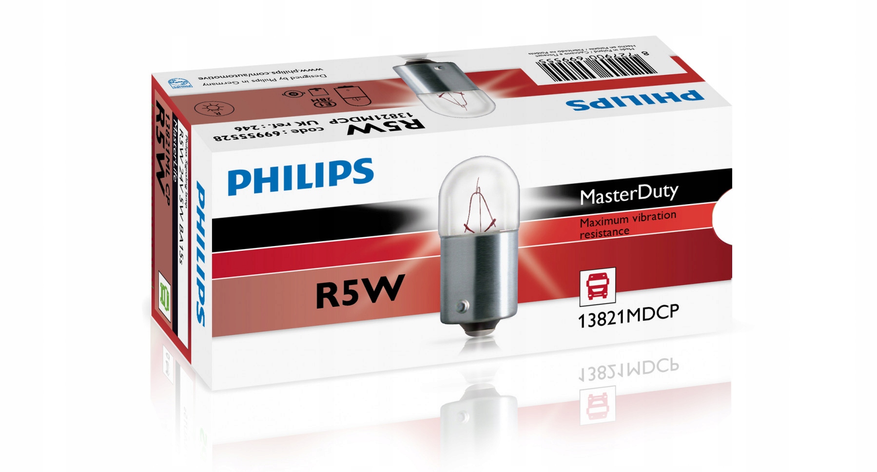 

Philips Zarowka R5W 24V Masterduty 13821MDCP
