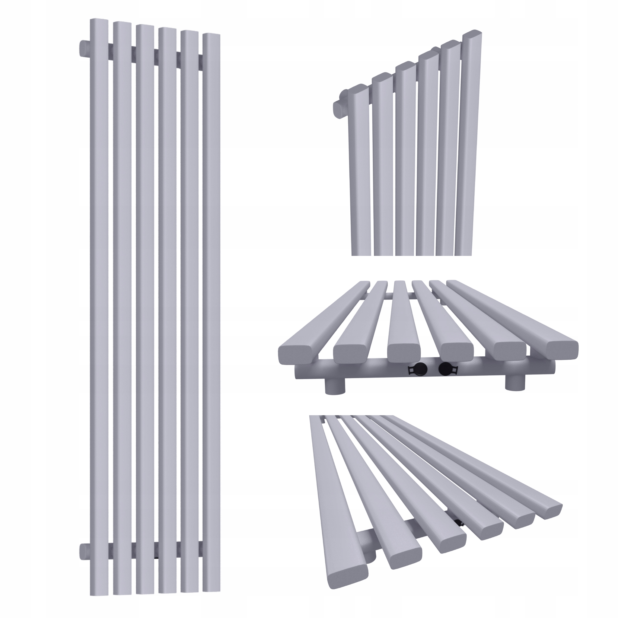 Dekorativní radiátor HORYZONT6 100x45 šedý