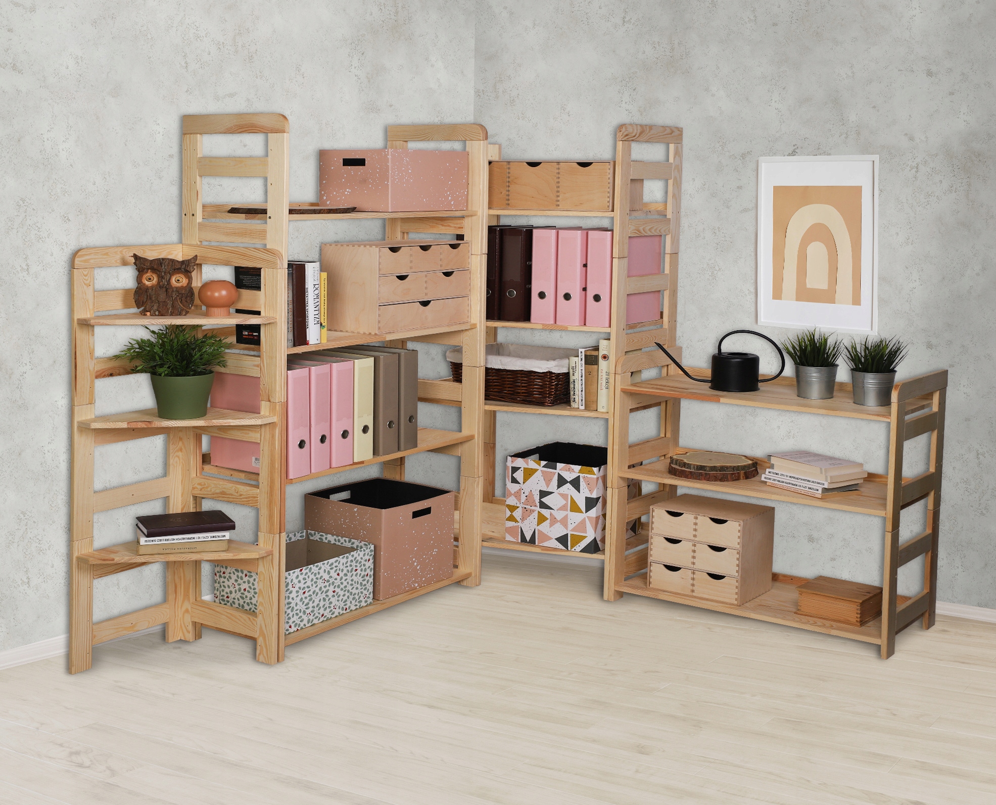 Regał na książki Modułowy BERDO 38,4x80x34,4 1P EAN (GTIN) 5905178922091