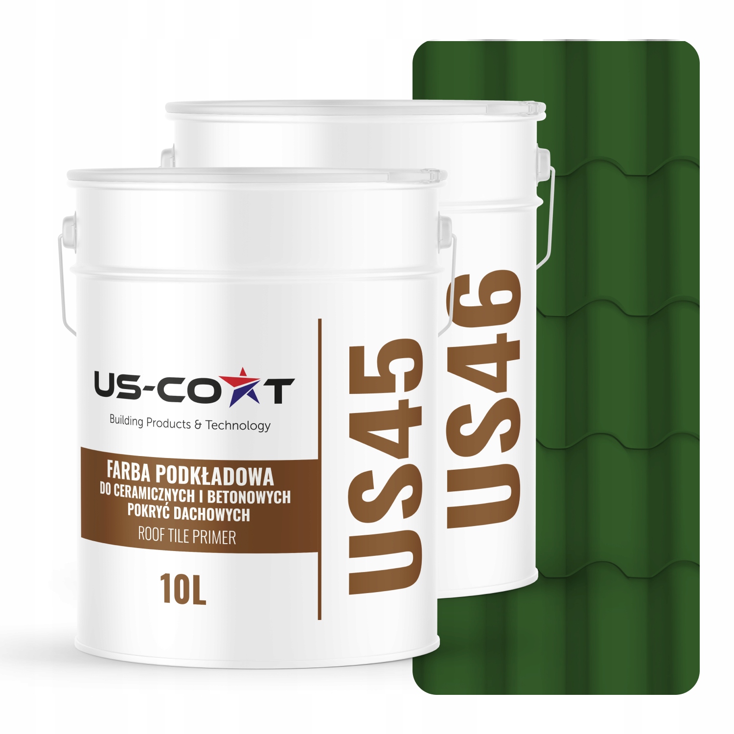 Farba Na Keramické Strechy Podklad Zelená Listnatá Ral 6002 74 m2 Satén