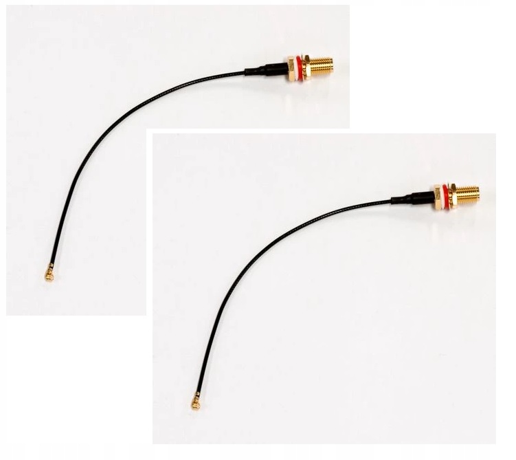 

2szt Pigtail Rf MikroTik Acsmaufl U.fl-SMA