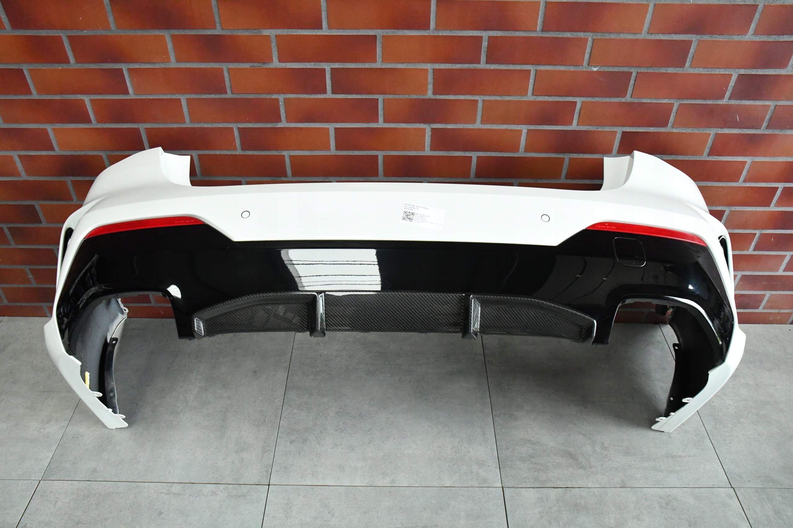 bumper rear part rear BMW 4 G22 G23 m-packet KARBON original