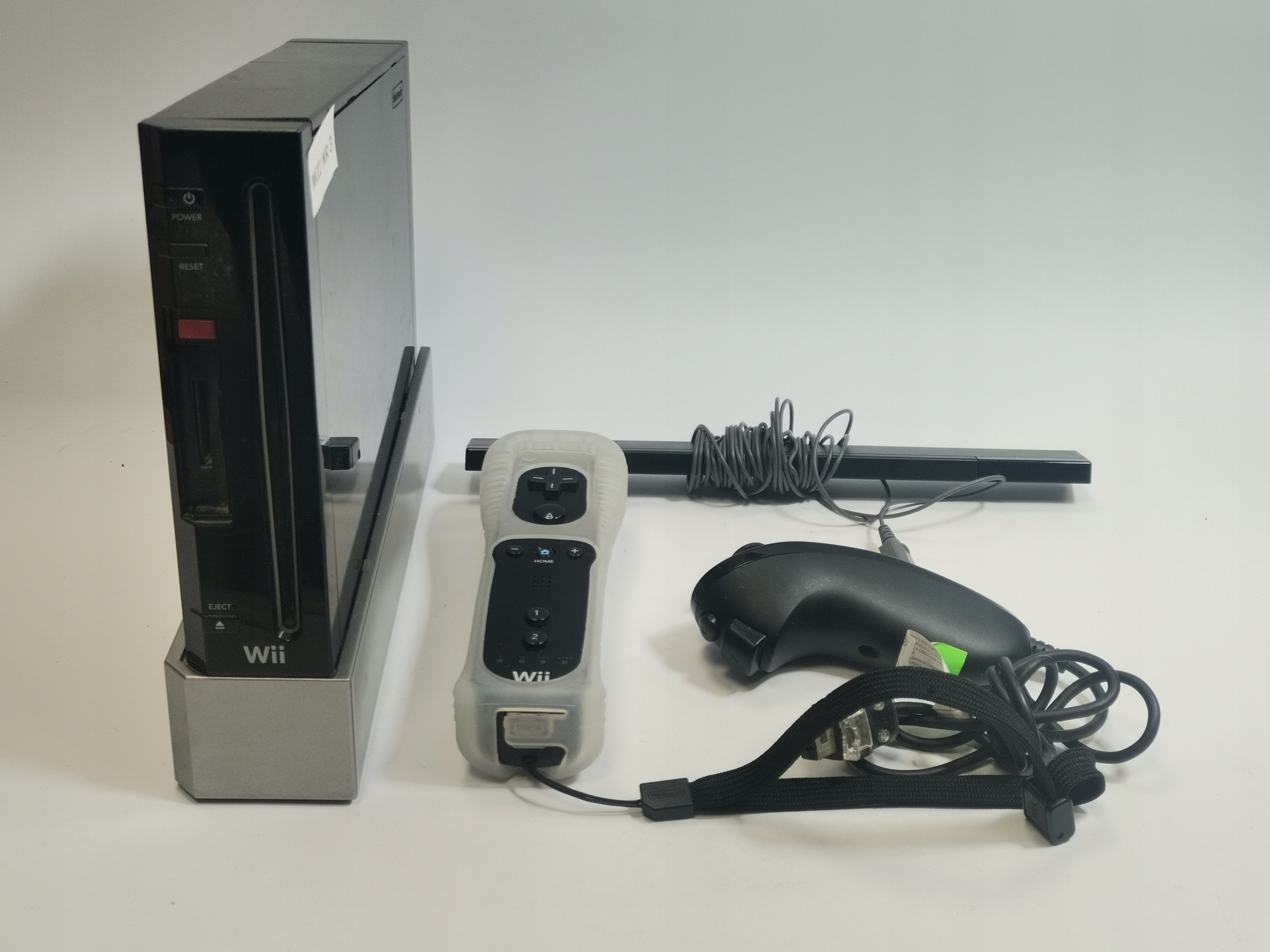 Nintendo Wii Czarne RVL-001 (EUR) + Dodatki