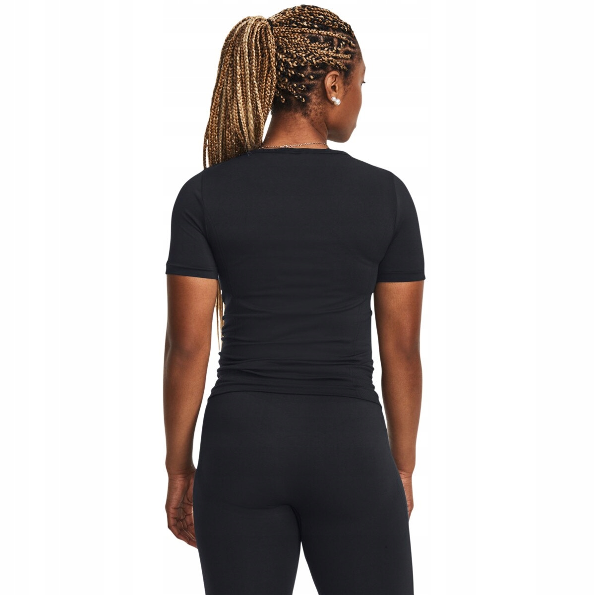 Under Armour Tričko Ua Train Seamless Ss-blk černá