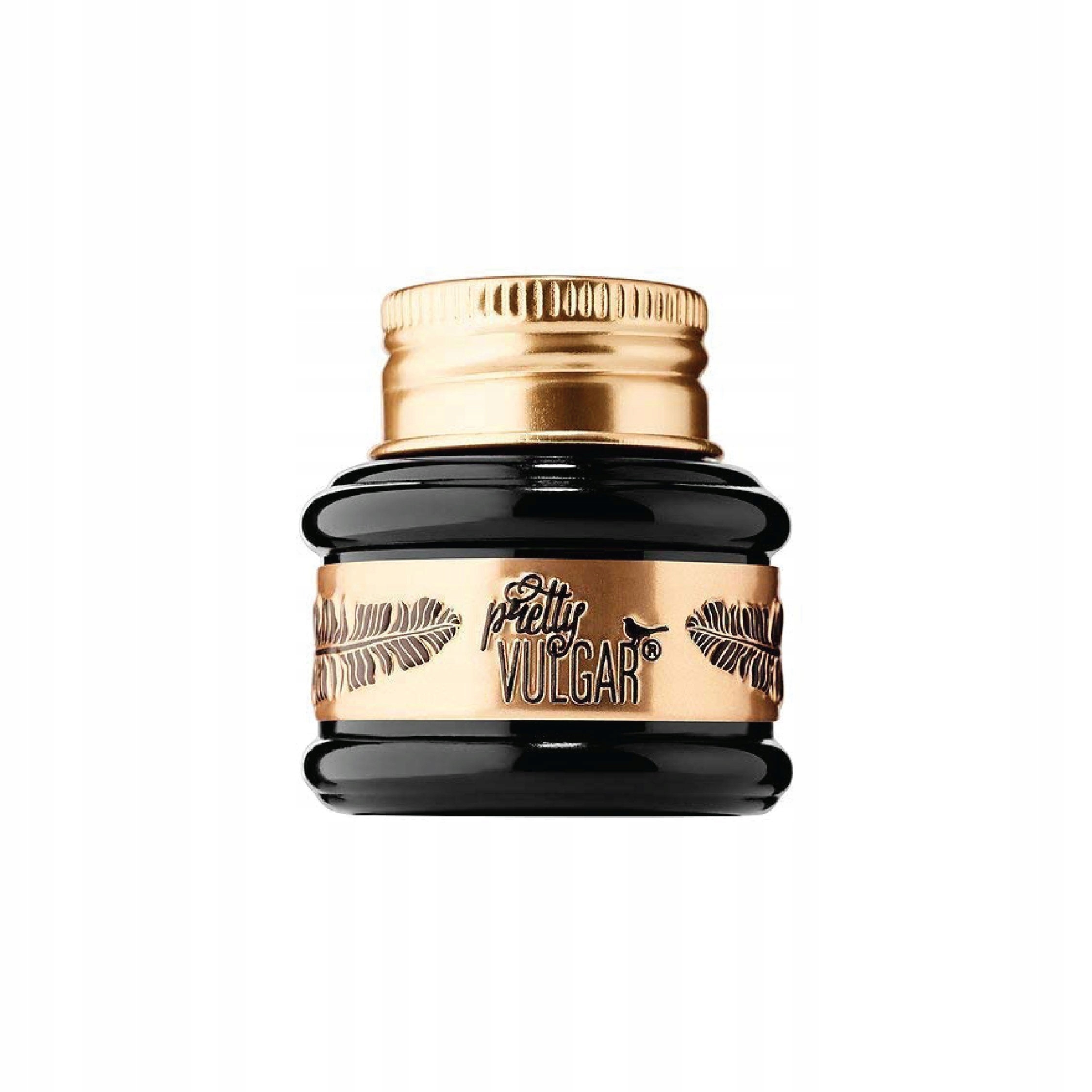 Pretty Vulgar The Ink Gel Černý gelový oční liner ve sklenici Black