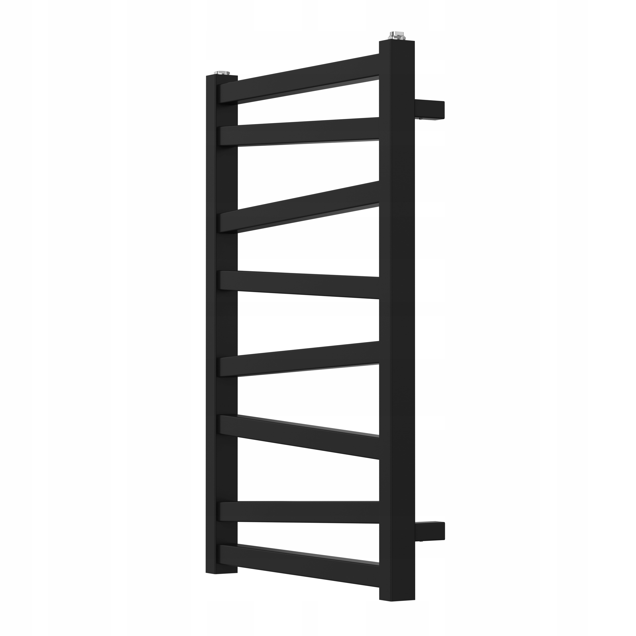 Arceno Koupelnový Radiátor Cyl 750 x 500 MM, 315 Wattů, Černý Mat