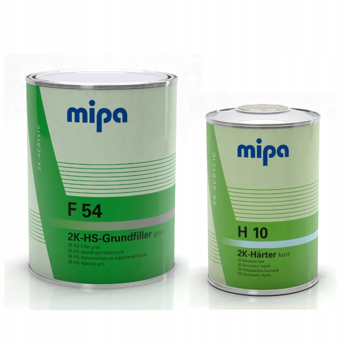 

Podkład akrylowy Mipa F 54 Utwardzacz Szary 5L
