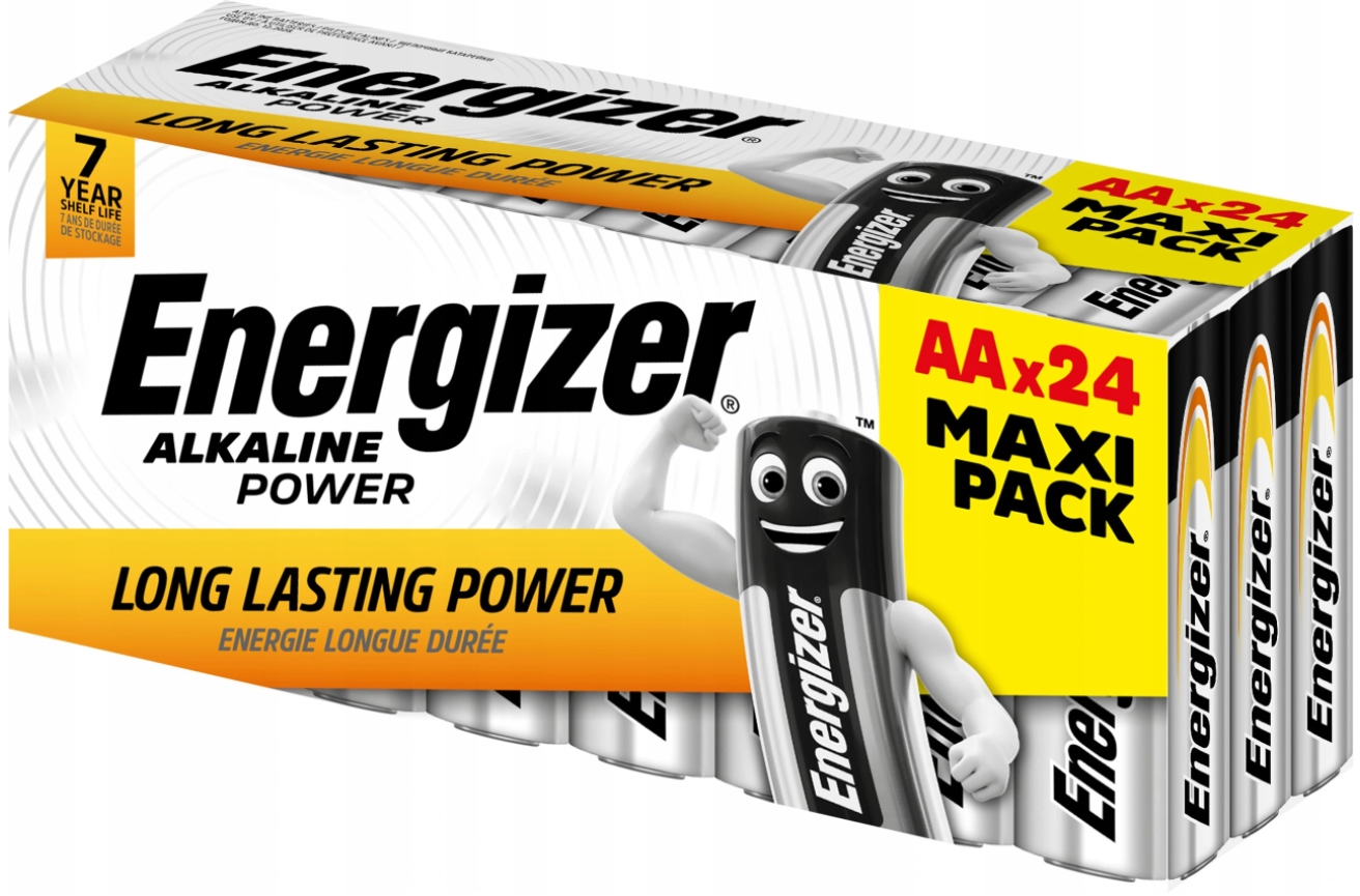 Bateria alkaliczna AA / LR6 Energizer Alkaline Power - 24 sztuki (box)