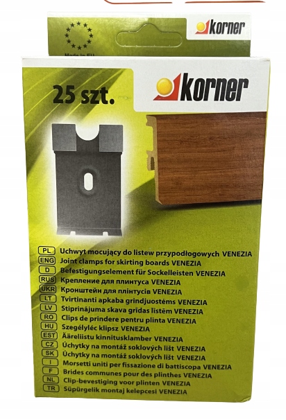

Korner Venezia klamry klamra 25 sztuk Oryginał