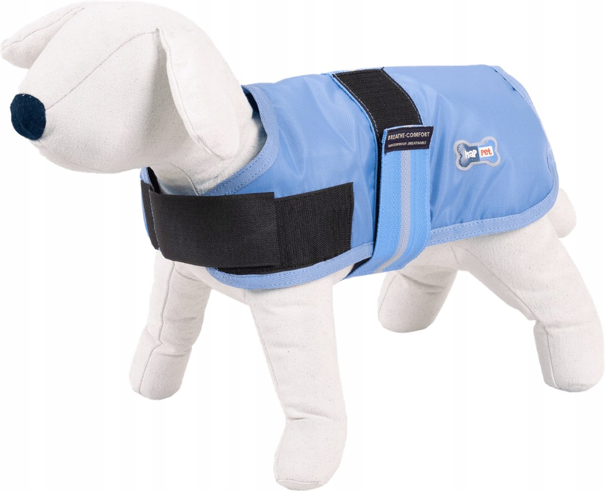 Levně Bunda pro psa Happet 323A modrá S-40cm