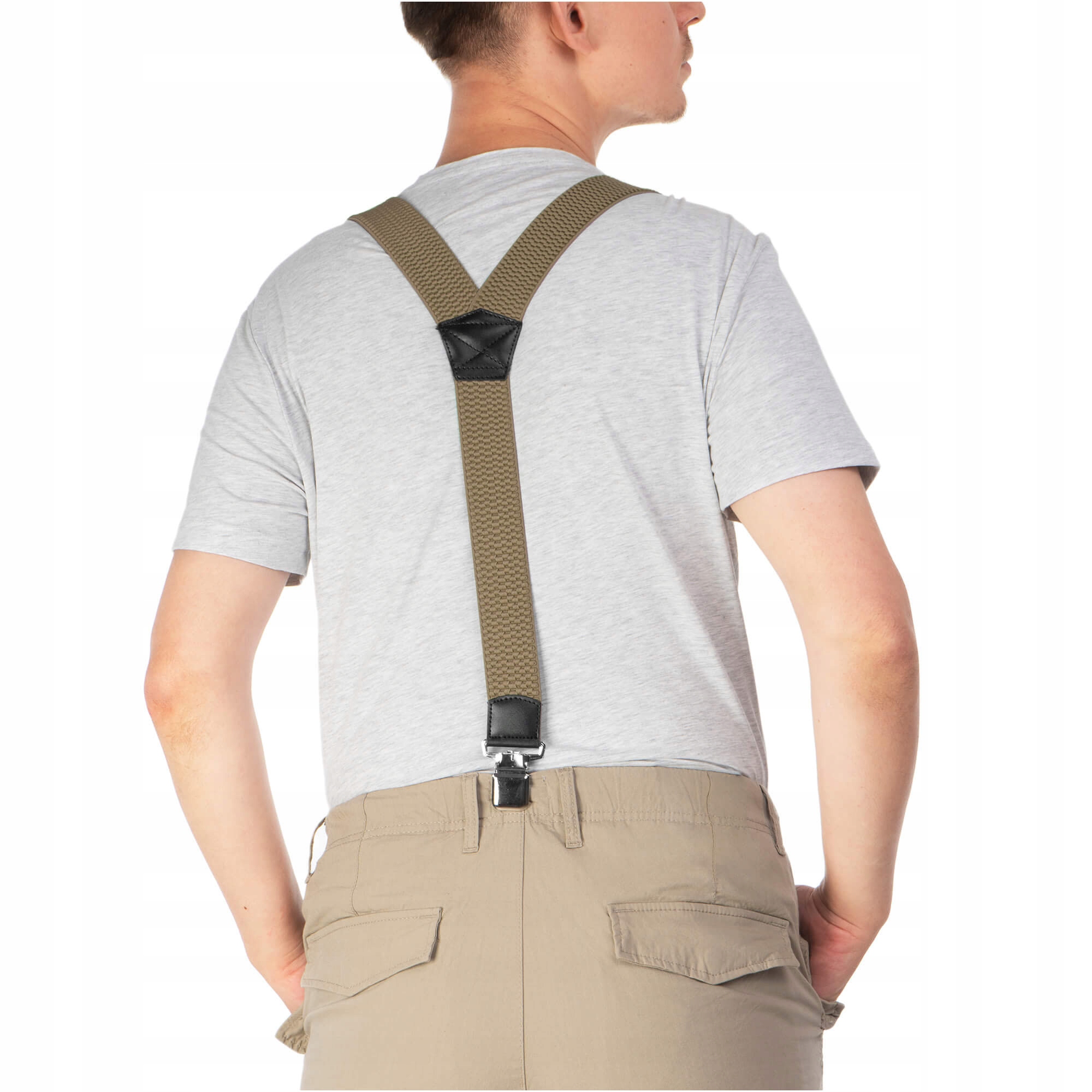 MOCNE SZEROKIE SZELKI MĘSKIE DO SPODNI KLASYCZNE Materiał dominujący guma