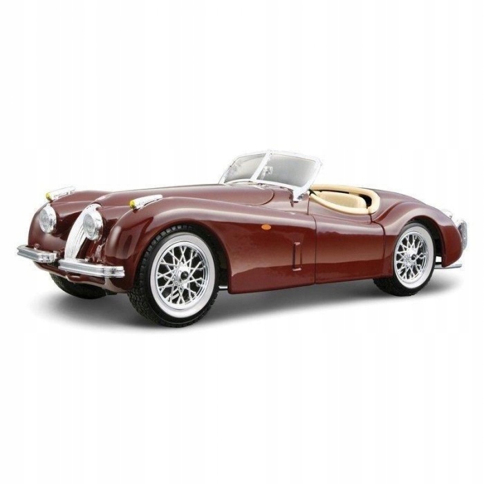 Jaguar Xk 120 Roadster tmavě zelená 1:24 Bburago