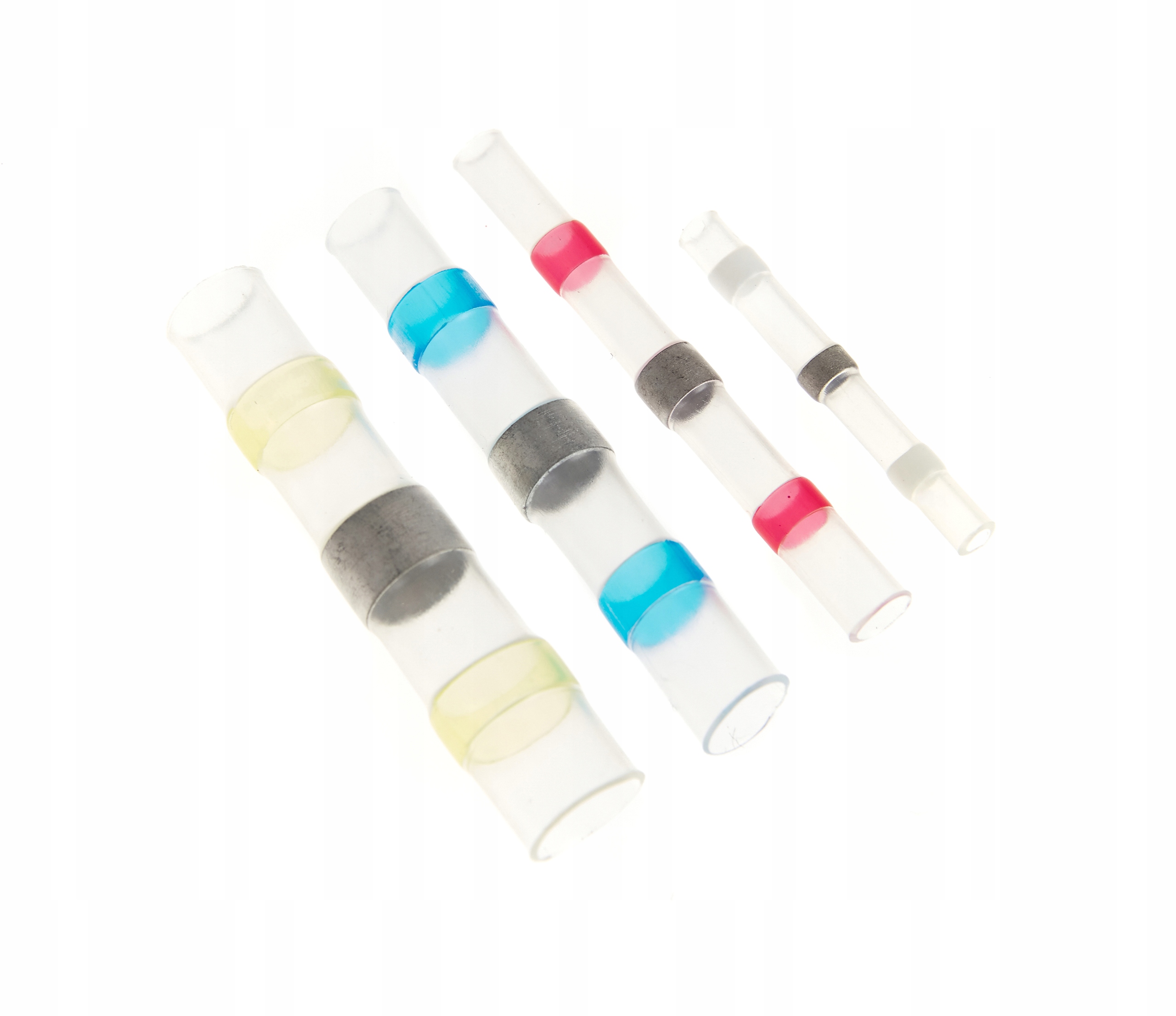 ZŁĄCZKI KOSZULKI TERMOKURCZLIWE Z CYNĄ 100 EL Liczba sztuk 100 szt.