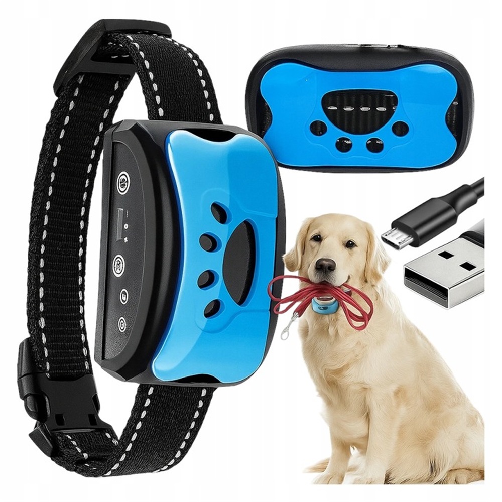 Levně Elektrický pásek pro psa proti hluku