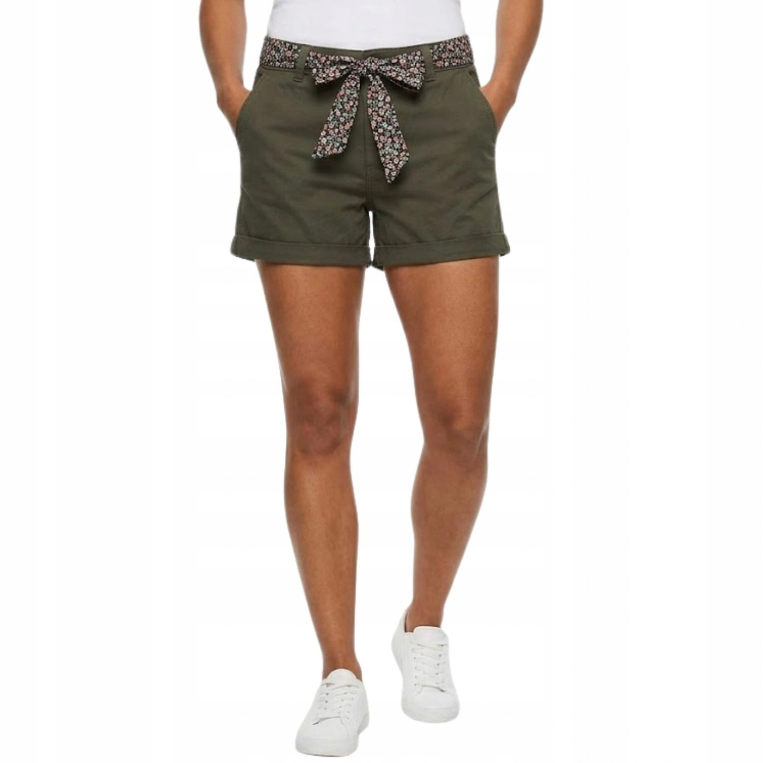 Kraťasy Le Temps des Cerises, krátké khaki šortky na léto, velikost vel.