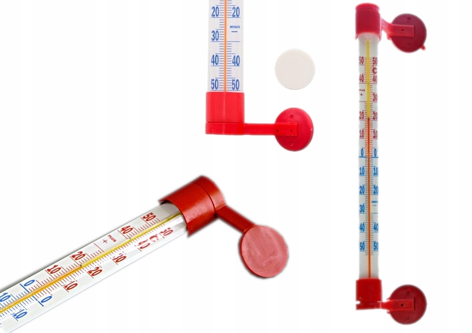 TERMOMETR ZAOKIENNY ZEWNĘTRZNY NA OKNO 22x2