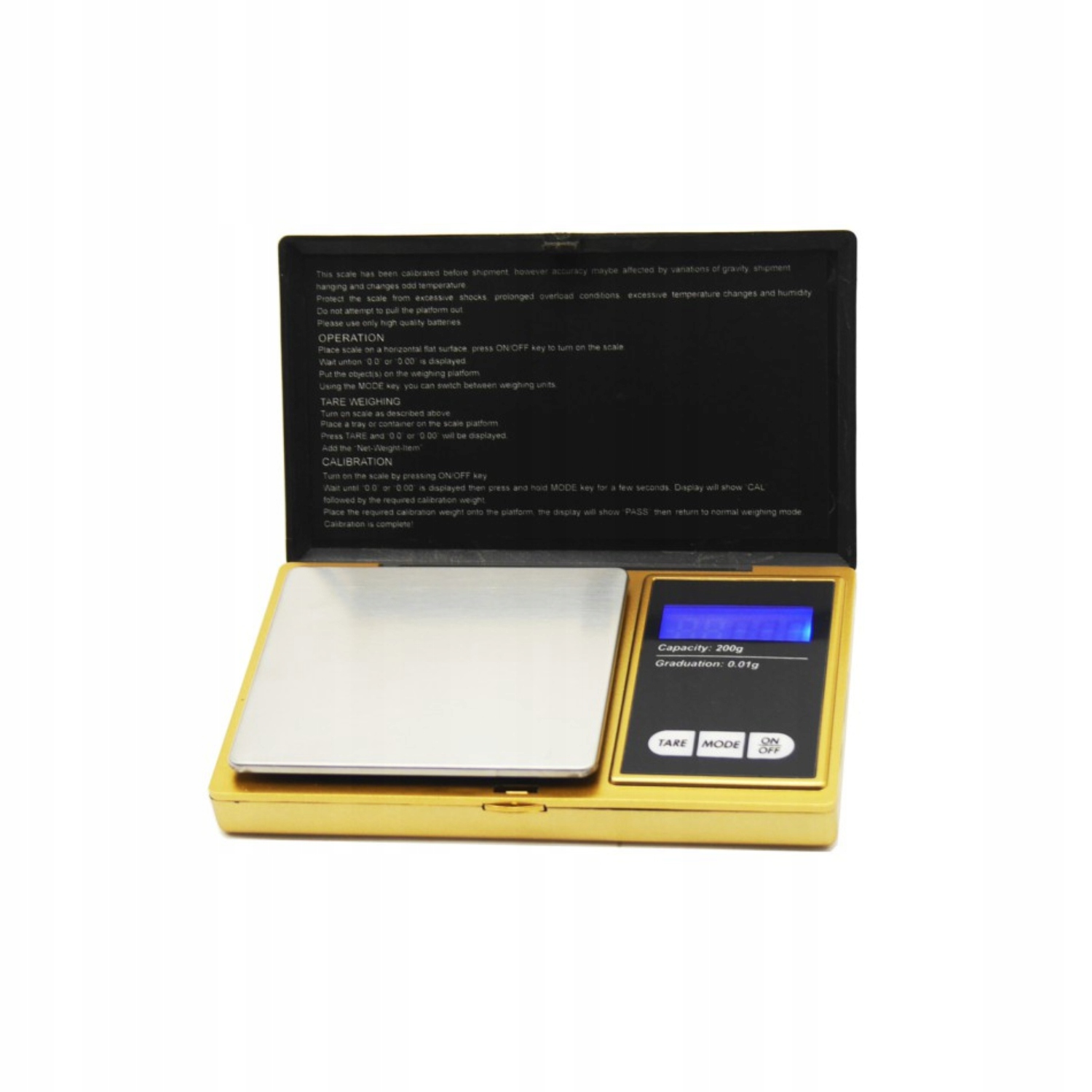 Waga elektroniczna Gold 200g x 0,01g