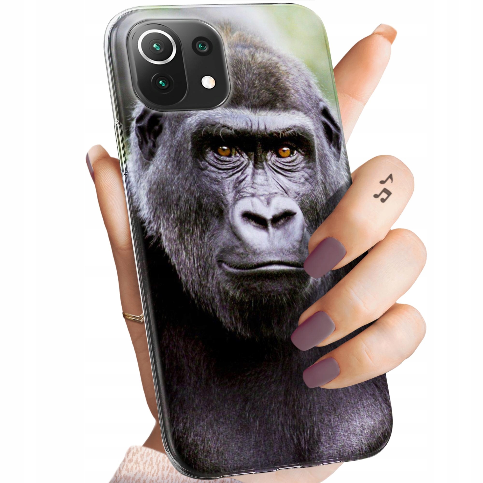 Etui Do Xiaomi MI 11 Lite 4G 5G Ne Małpki Małpa Nosacz Obudowa