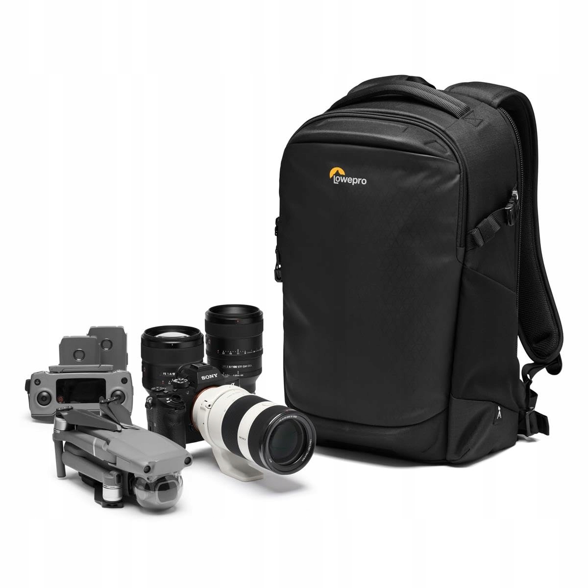LOWEPRO Flipside Plecak Na Aparat DSLR I Bezlusterkowy Czarny Regulowany — miniatura 9