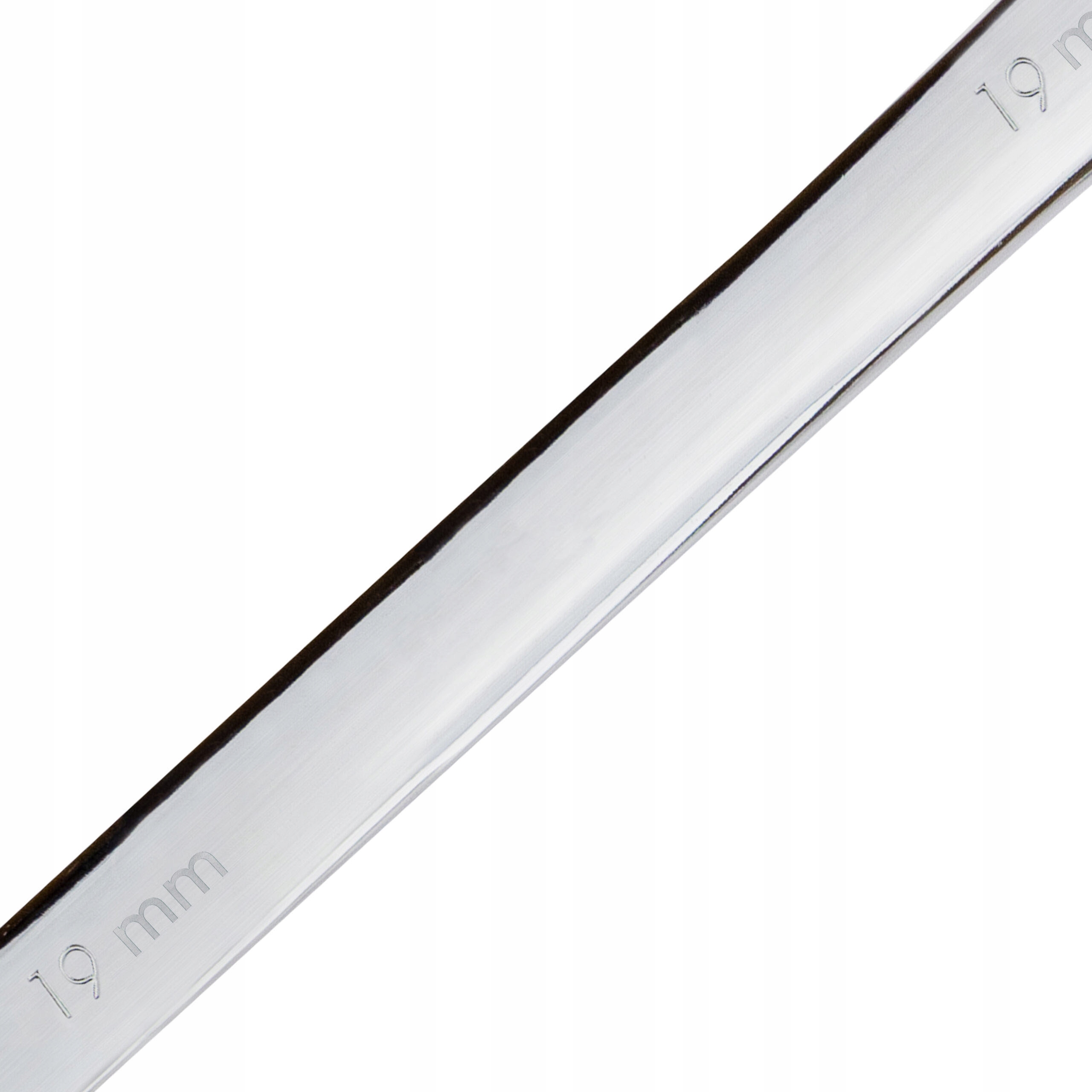 KLUCZE PŁASKO-OCZKOWE Z GRZECHOTKĄ klucz płaski Cr-V stalowy 19 mm chrom EAN (GTIN) 5903822754838