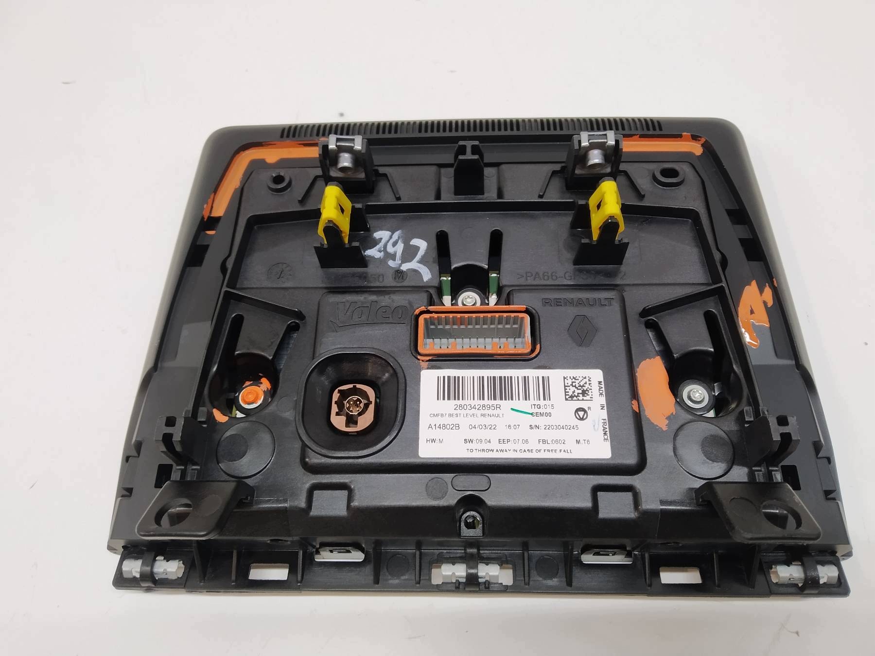 display 280342895R Renault Captur II (2019-)