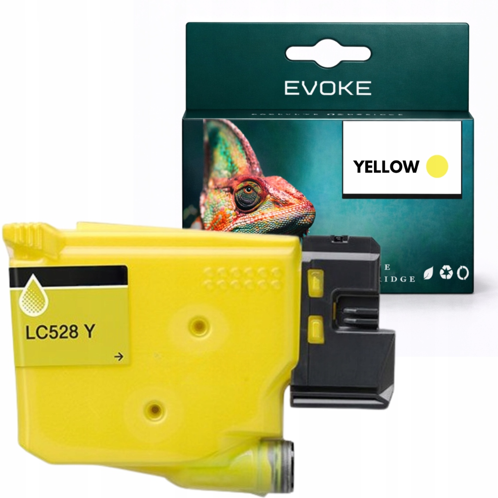 Inkoust pro tiskárnu Brother LC528 žlutý LC-528Y MFC-J6560DW J6760DW J6960DW
