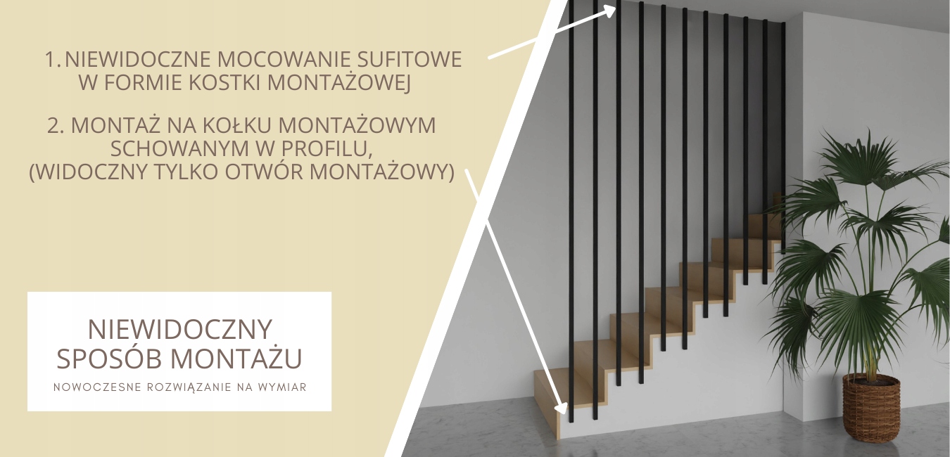 Barierka Balustrada Na Wymiar Samodzielny Montaż Rodzaj balustrada