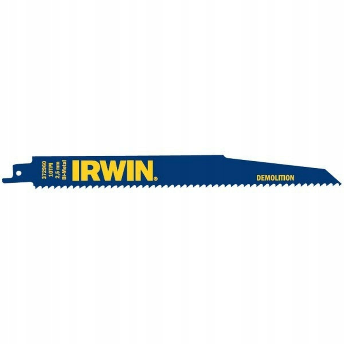 IRWIN BRZESZCZOT DO PIŁY SZABLASTEJ 225mm 6 Z/CAL /DO PRAC ROZBIÓRKOWYCH (