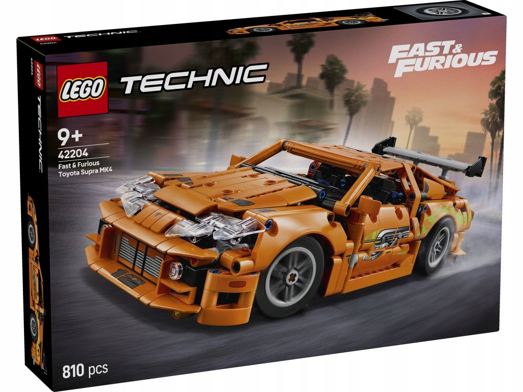 Lego 42204 Technic Fast and Furious Toyota Supra MK4