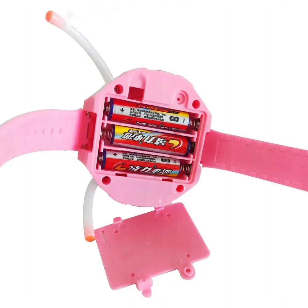 WIATRACZEK ZAKŁADANY NA RĘKĘ WIATRAK LED Z MUZYKĄ ZABAWKA ŚWIECĄCA Materiał paska guma