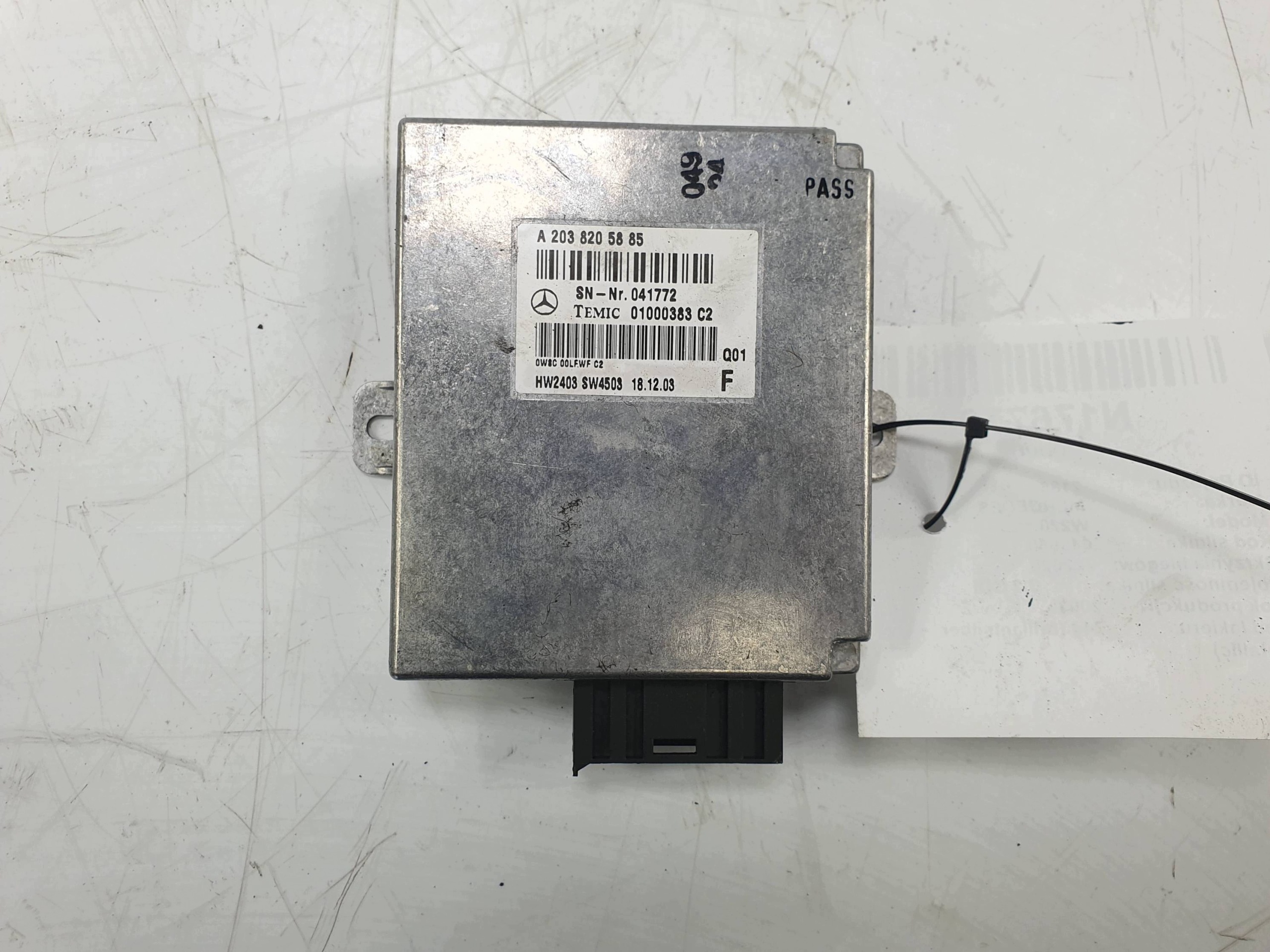 modulo A2038205885 MERCEDES W220