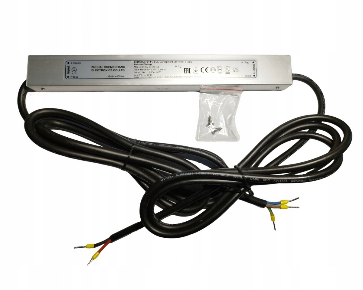 Napájací adaptér pre Led osvetľovací pás pre rameno oválnej závory