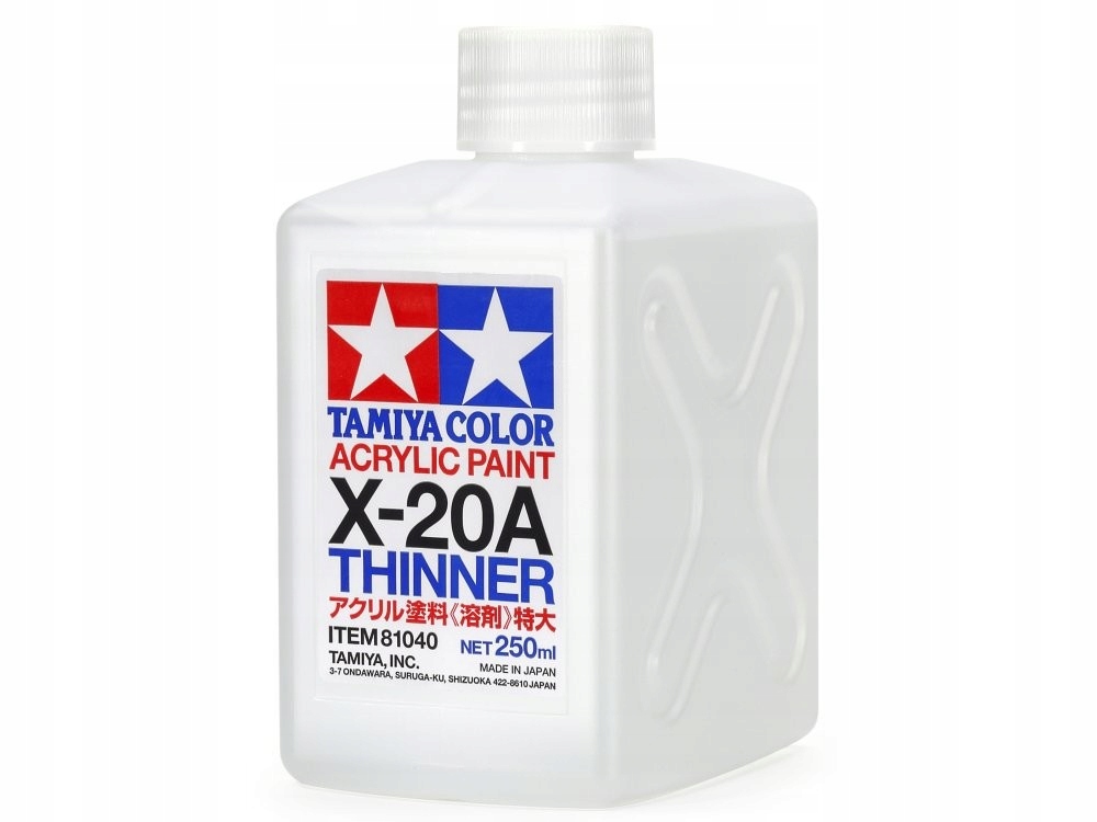 

X-20A 250ml Rozcieńczalnik farb akryl Tamiya 81040