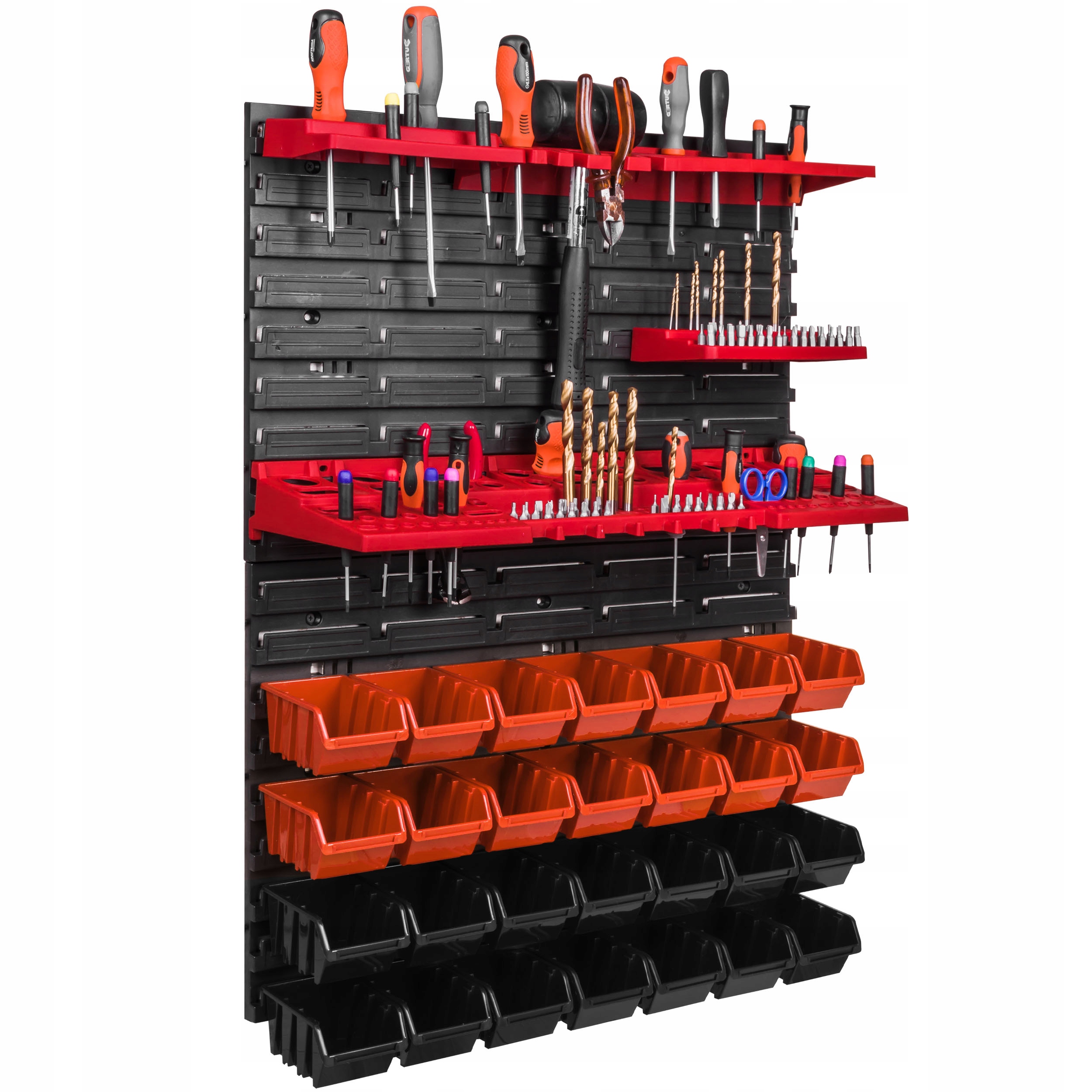 Nástrojová deska 58 x 78 cm dílenská stěna 28 záchodů garáž regál