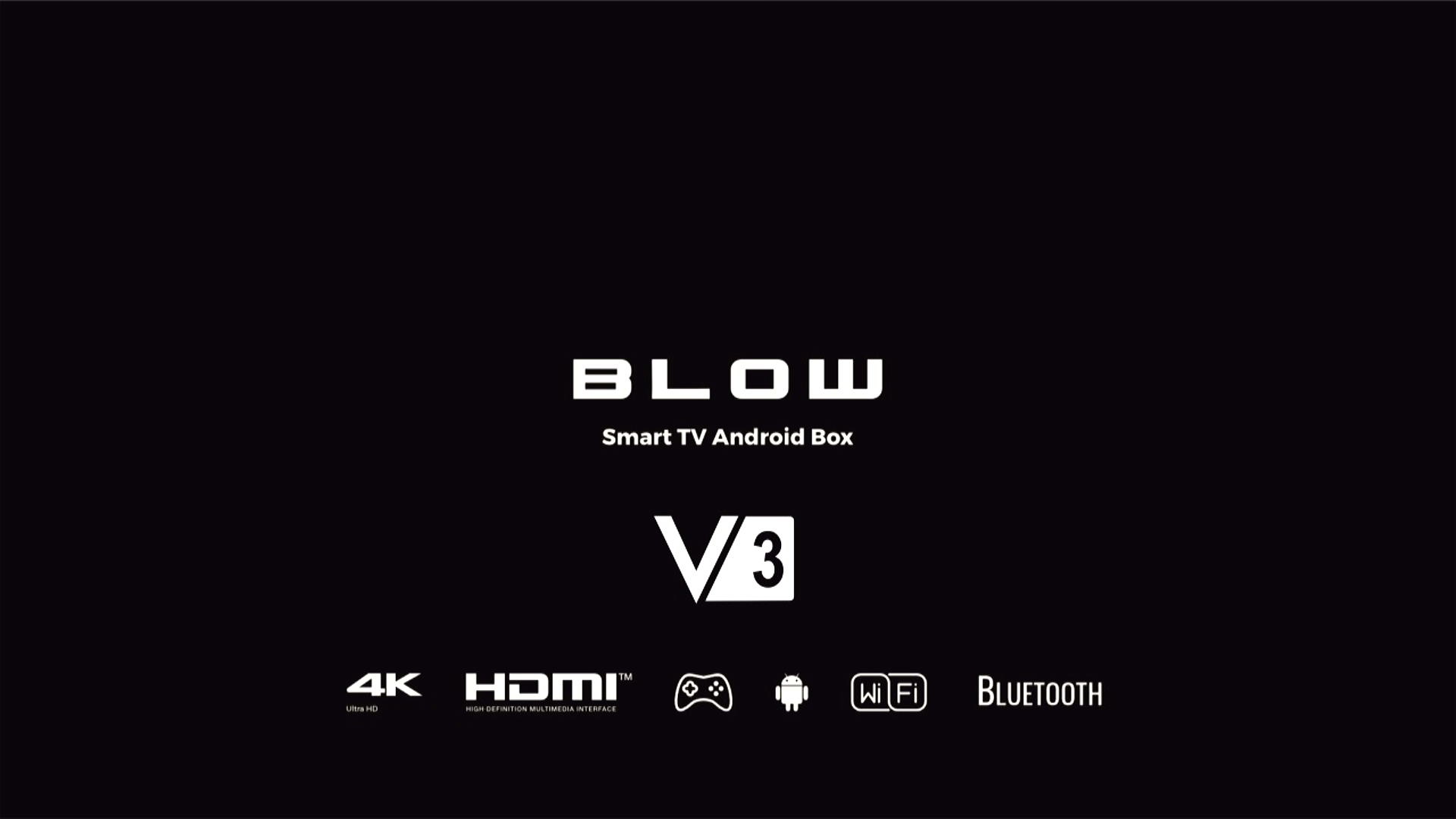 SMART BOX Android TV BLOW V2 + dotykowa klawiatura - Produkty