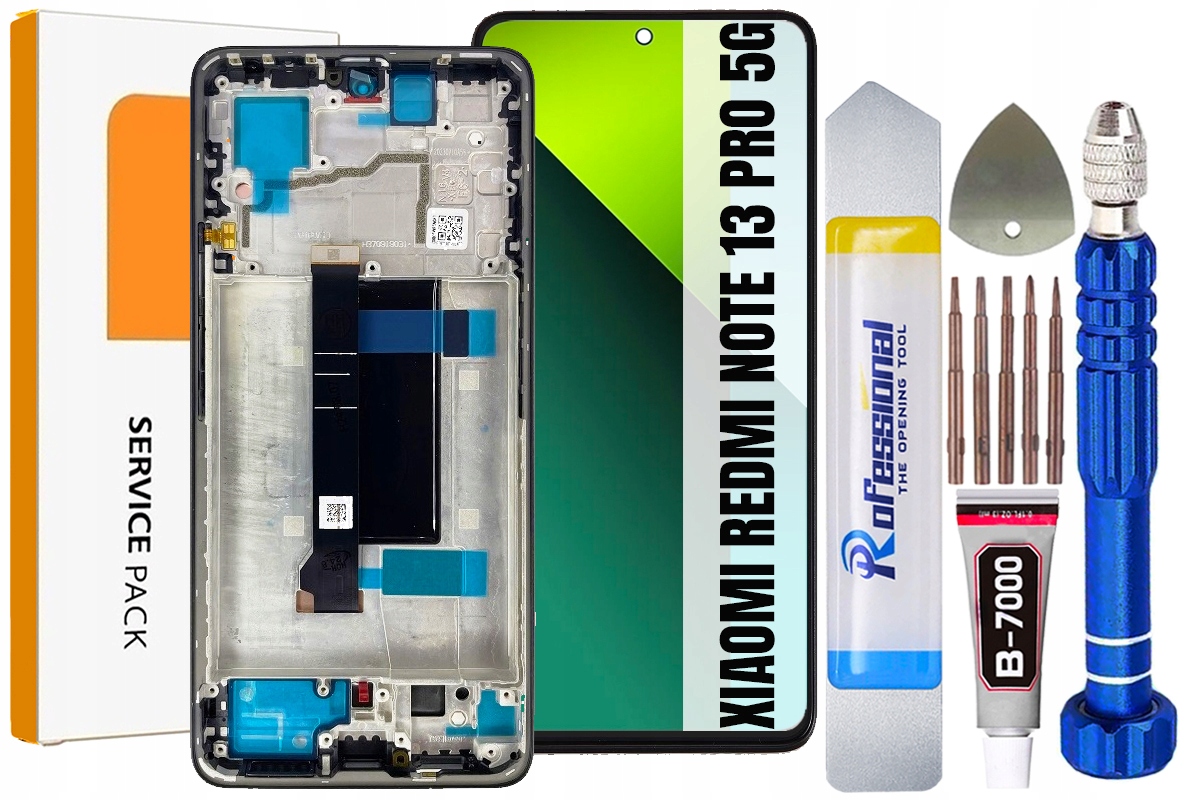 Displej Pro Xiaomi Redmi Note 13 Pro 5G Originál Oem Displej Rámeček