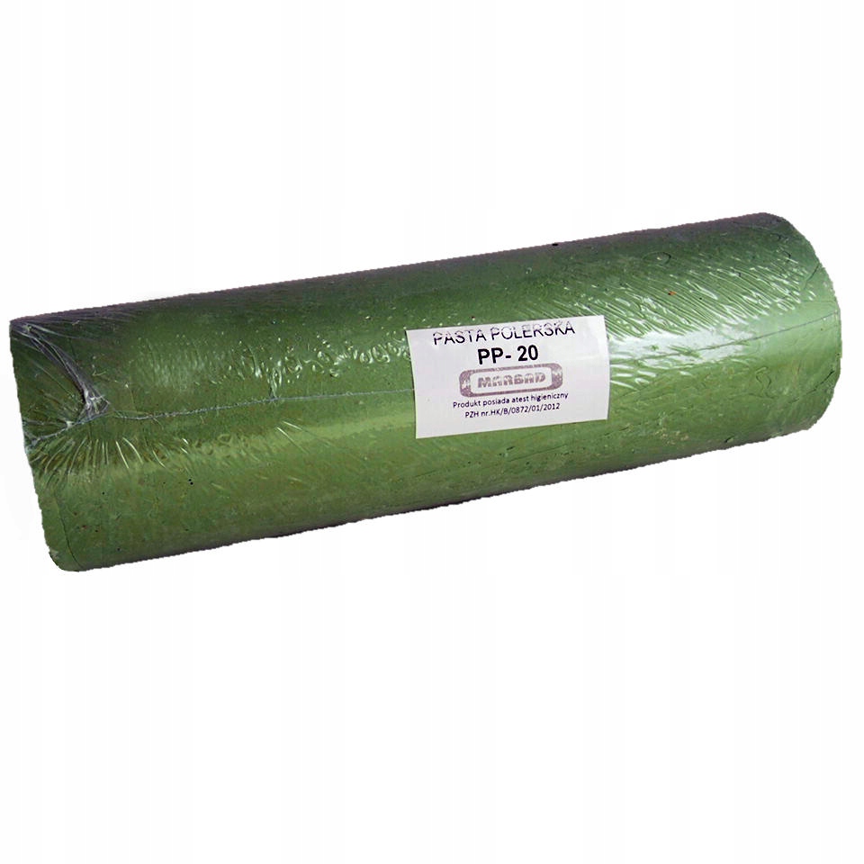 Pasta Polerska PP-20 Zielona Wstępna Stal Inox 1kg