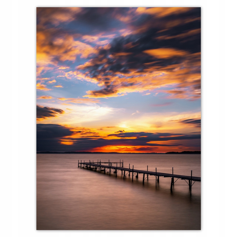 

Naklejki 100x135 Most Jezioro Zachód