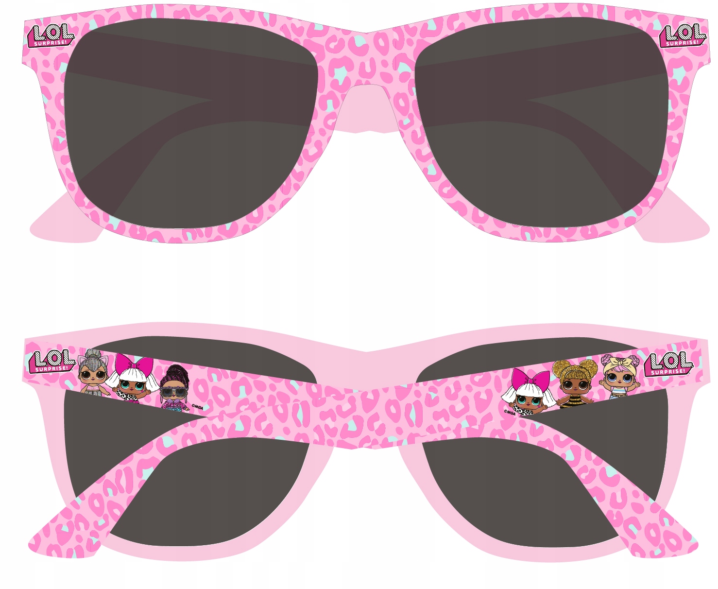 OKULARY PRZECIWSŁONECZNE LOL SURPRISE L.O.L UV 400 DZIECIĘCE DZIEWCZĘCE